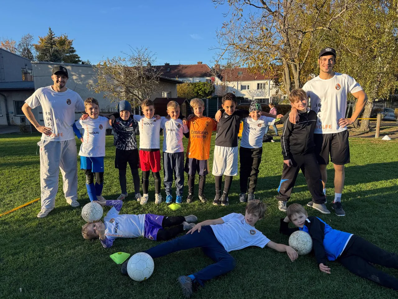 Impression aus dem Fußballcamp