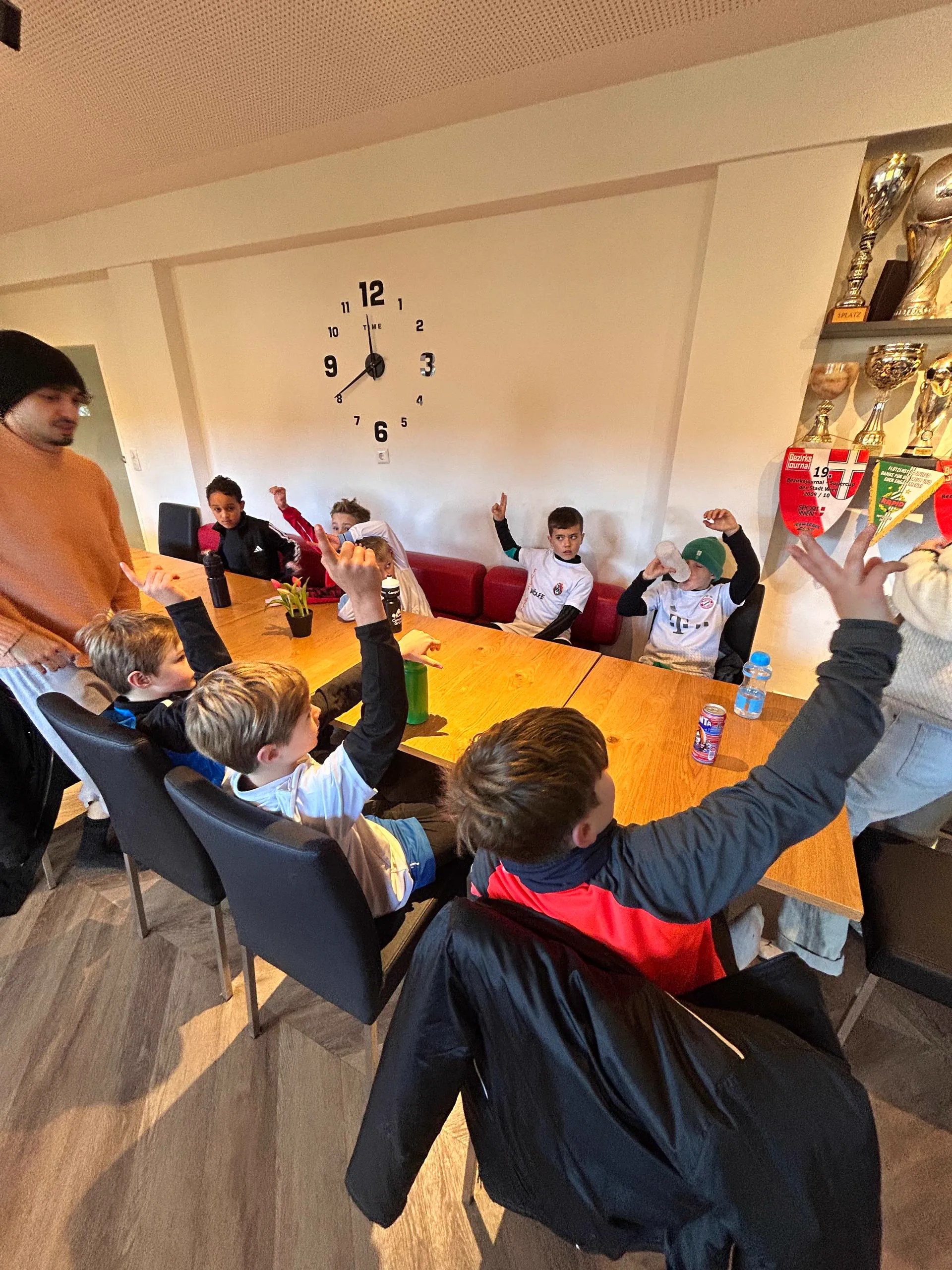 Impression aus dem Fußballcamp